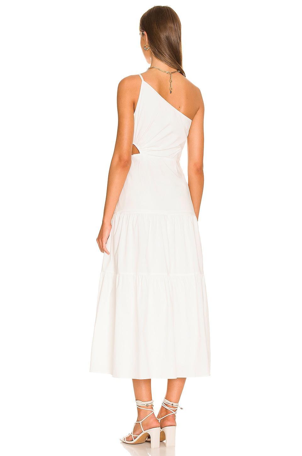 Bahati Poplin Cutout Dress MILLY Product Image