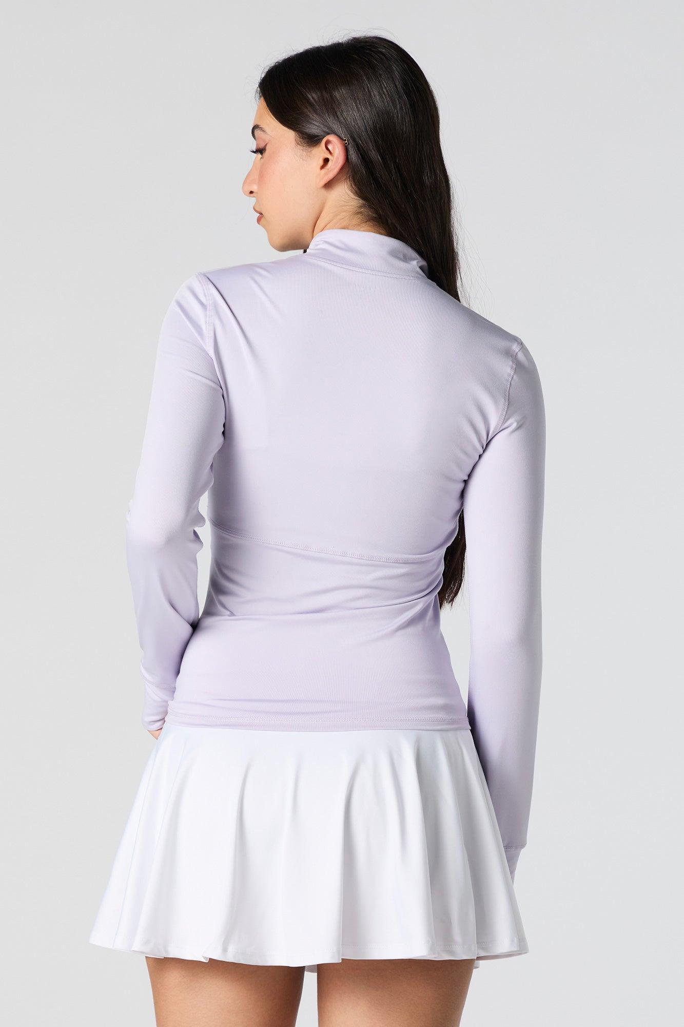 Active Zip-Up Long Sleeve Top Female Product Image