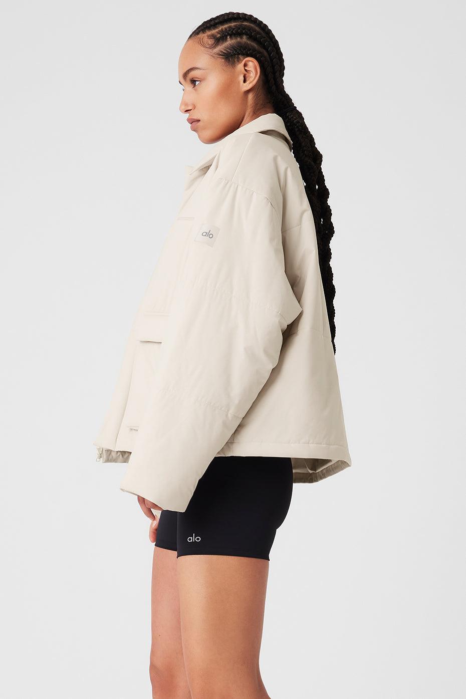 Voyage Utility Cargo Jacket - Bone Product Image