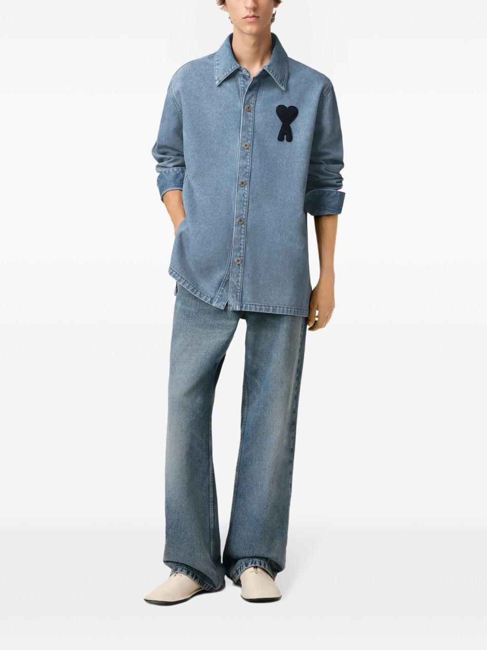 Ami de Coeur denim jacket Product Image