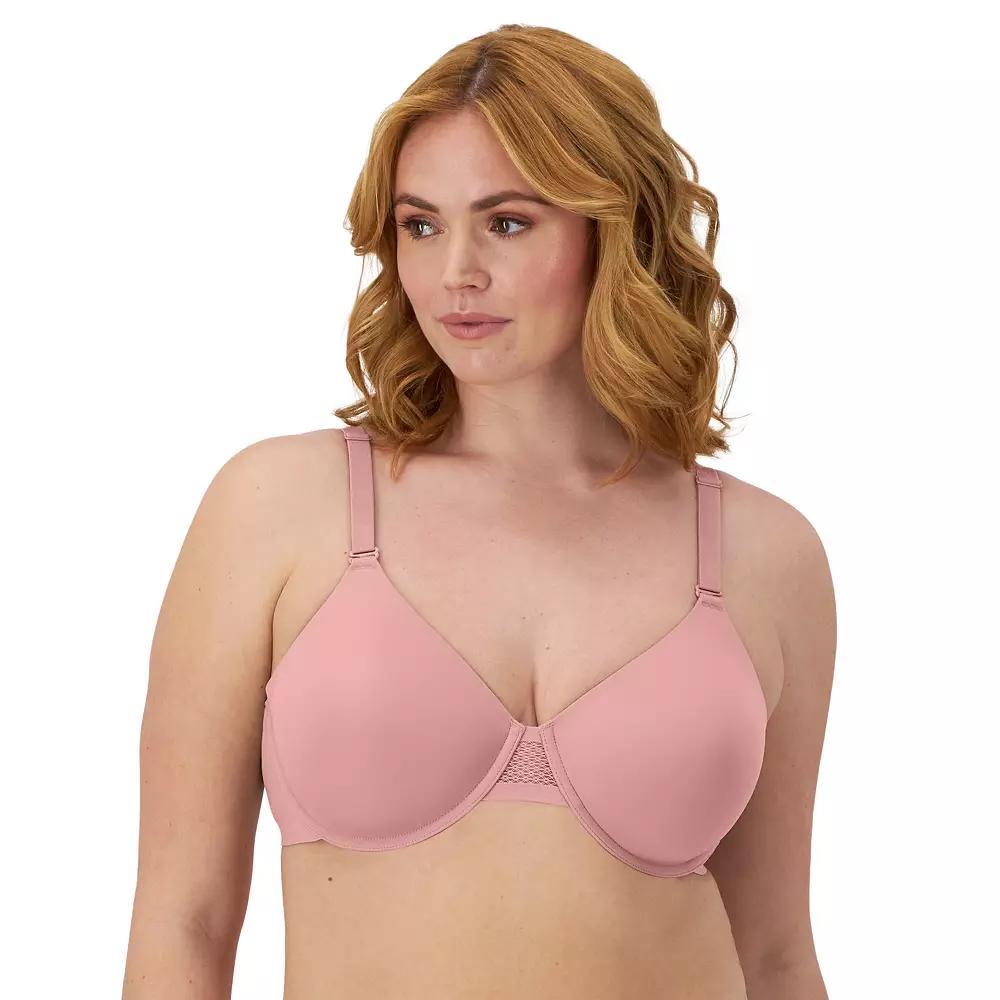 Bali Ultimate Smoothing Lightweight T-Shirt Underwire Bra DF4481, Women's, Size: 38 Dd, Evening Blush Product Image