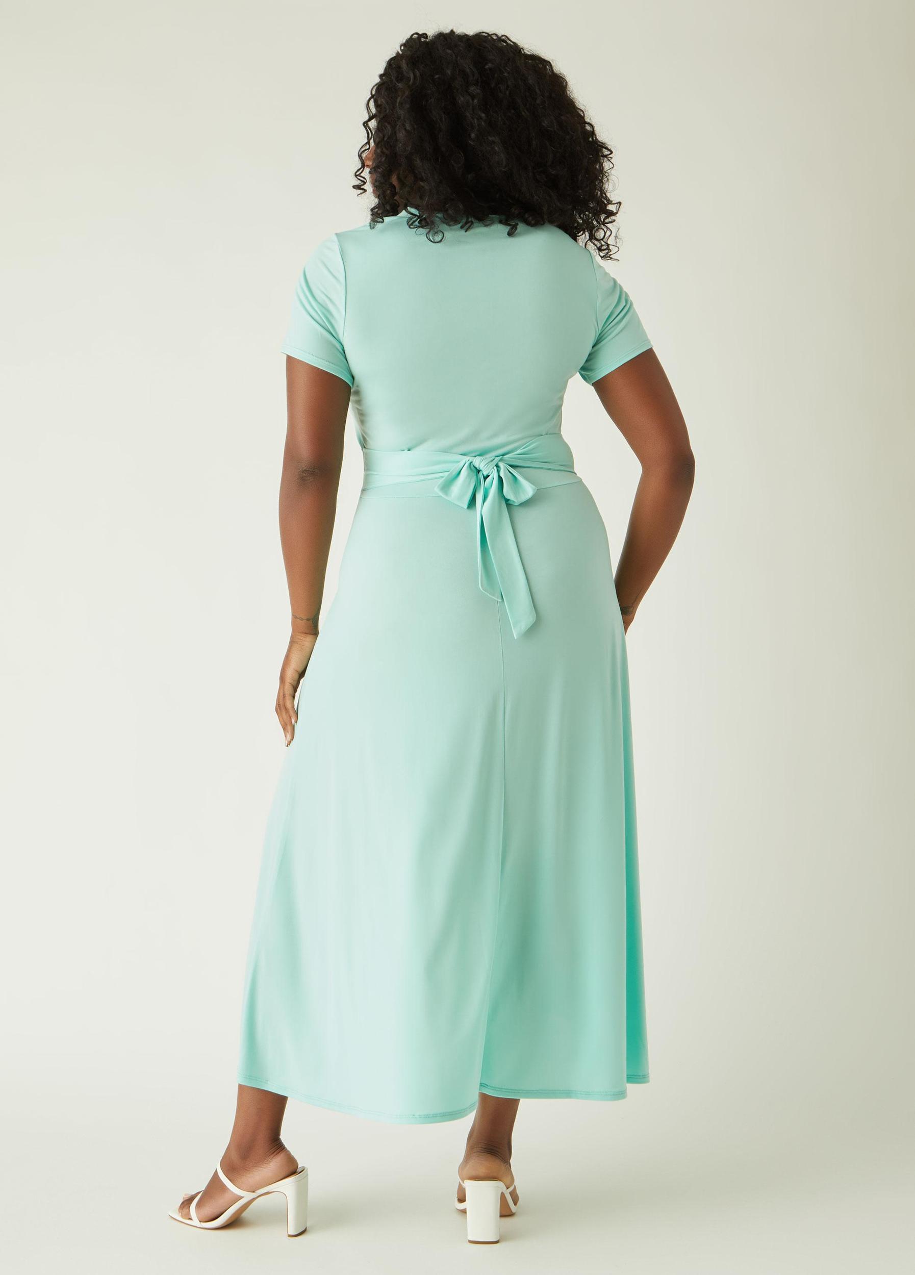 Belted Hi Low Midi Dress Product Image