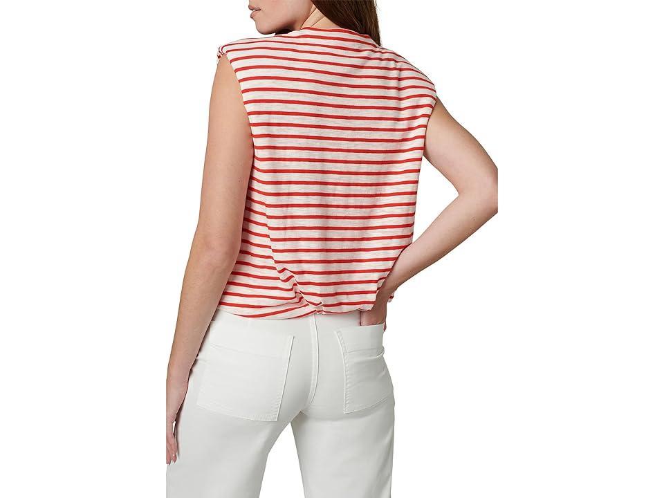 Joe's Jeans The Arden Sleeveless Top Poppy Red) Women's Clothing Product Image
