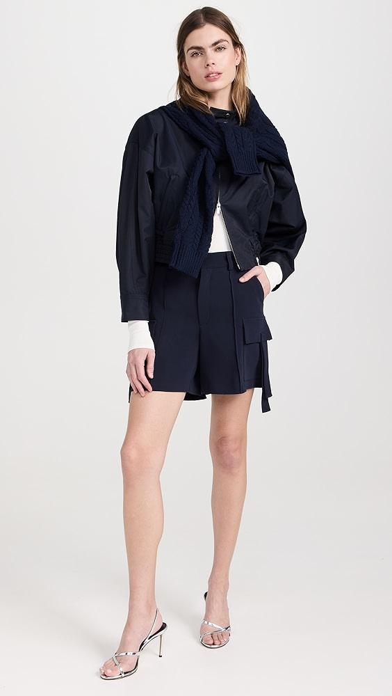 Cinq à Sept Crepe Odilia Shorts | Shopbop Product Image