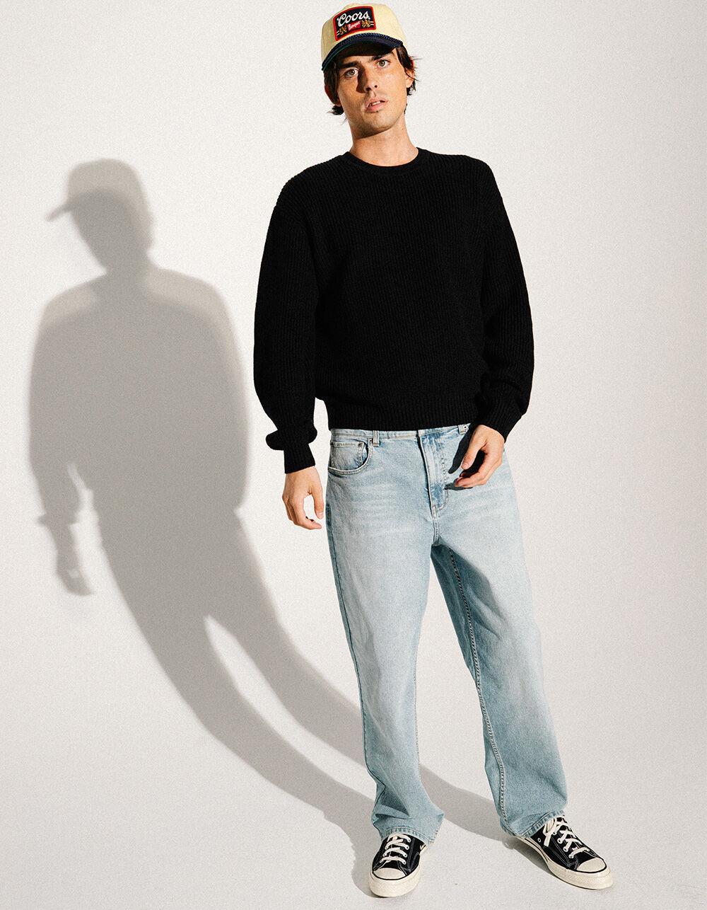 RSQ Mens Loose Fit Jeans - Dark Wash Product Image