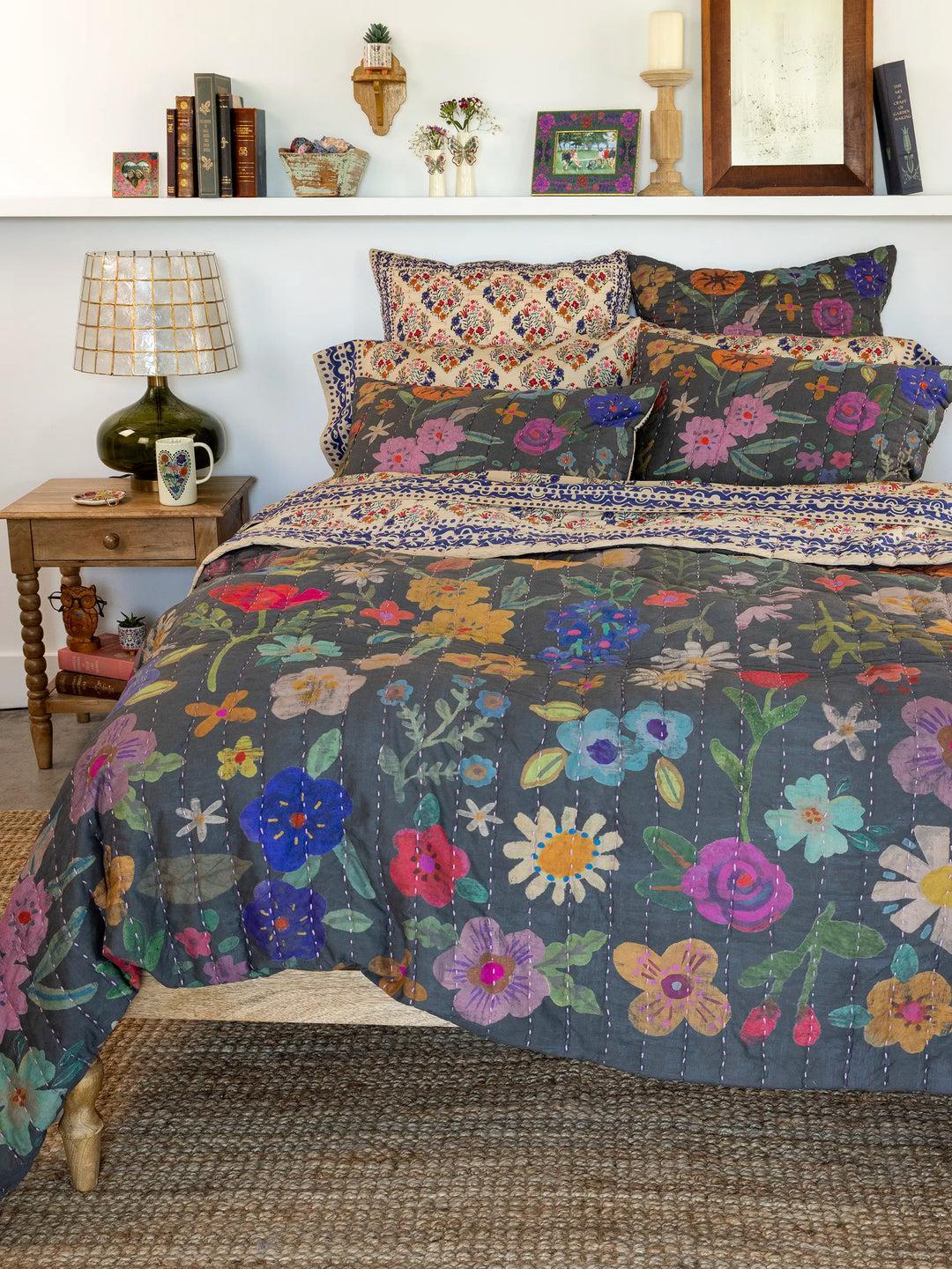 Bungalow Reversible Cotton Euro Sham Product Image