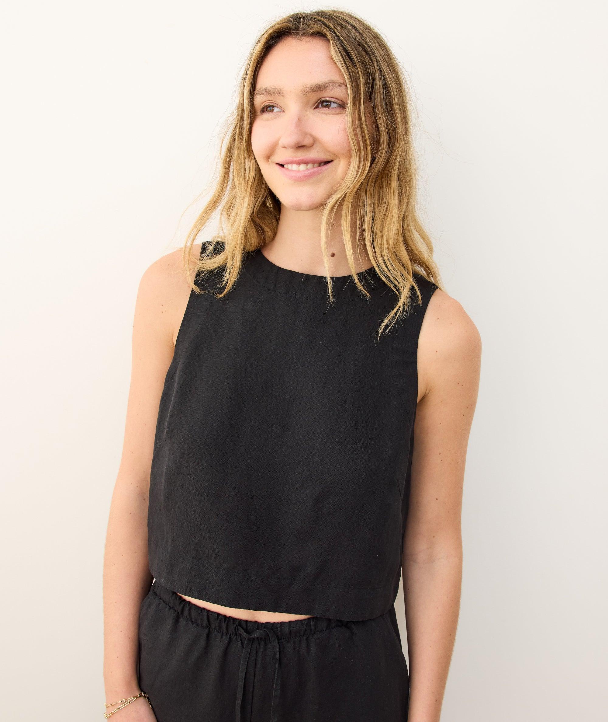 Quinn Linen Tank Product Image