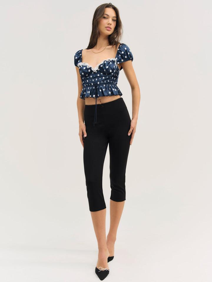 Holland Top — Blue Product Image