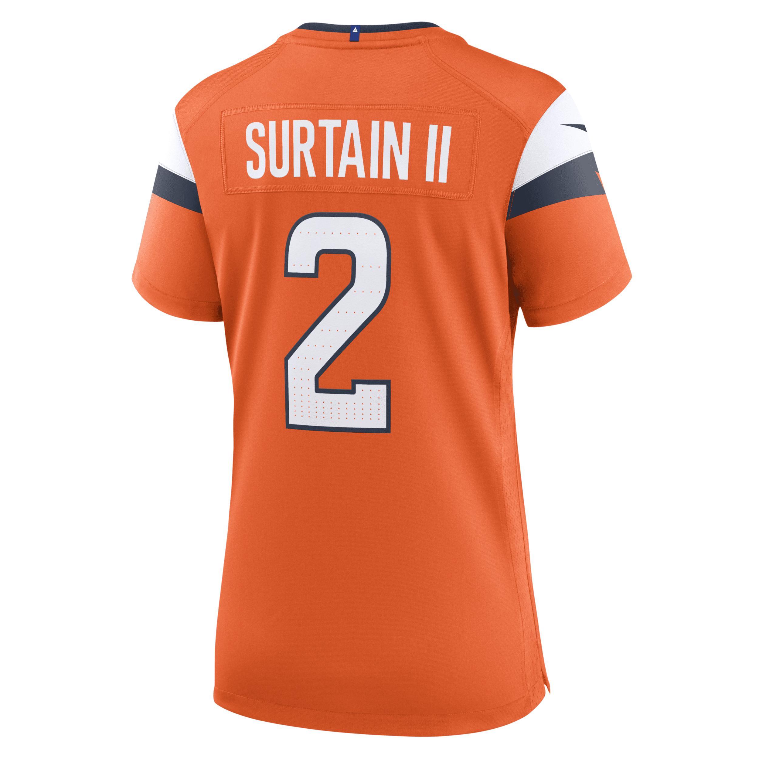 Womens Nike Patrick Surtain II Denver Broncos Mile High Collection Game Jersey Product Image