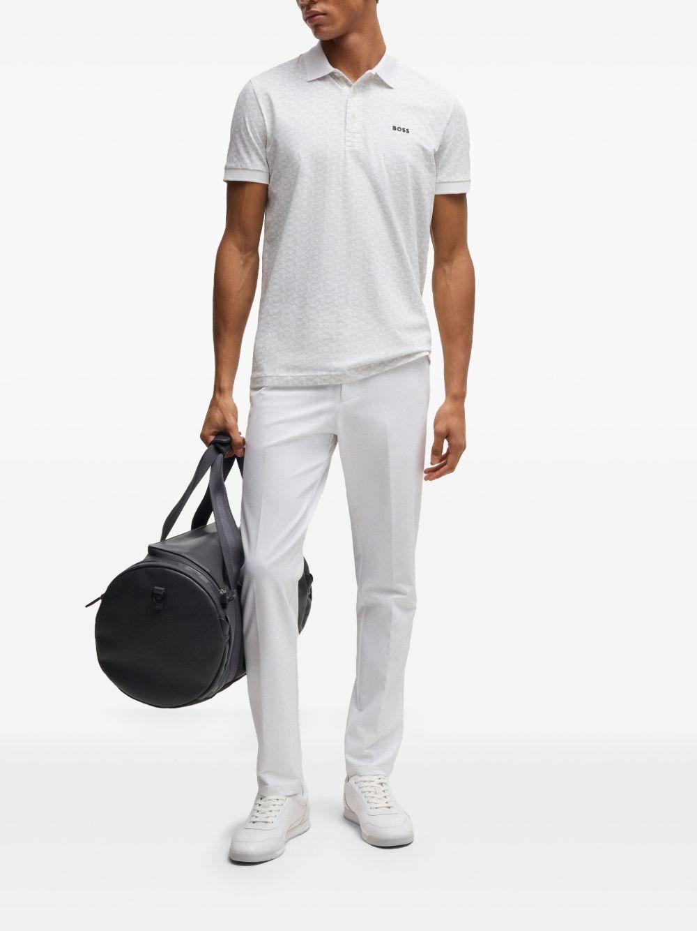 printed polo shirt Product Image