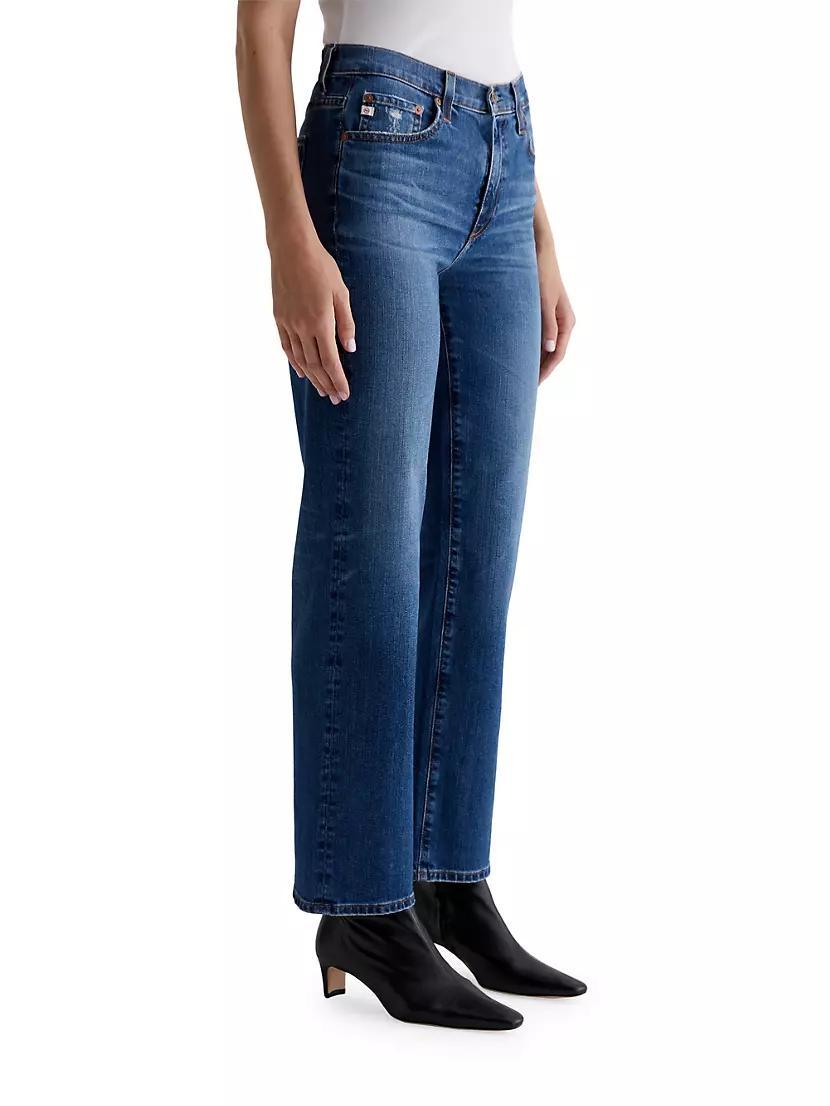Brinley Mid-Rise Straight-Leg Jeans Product Image