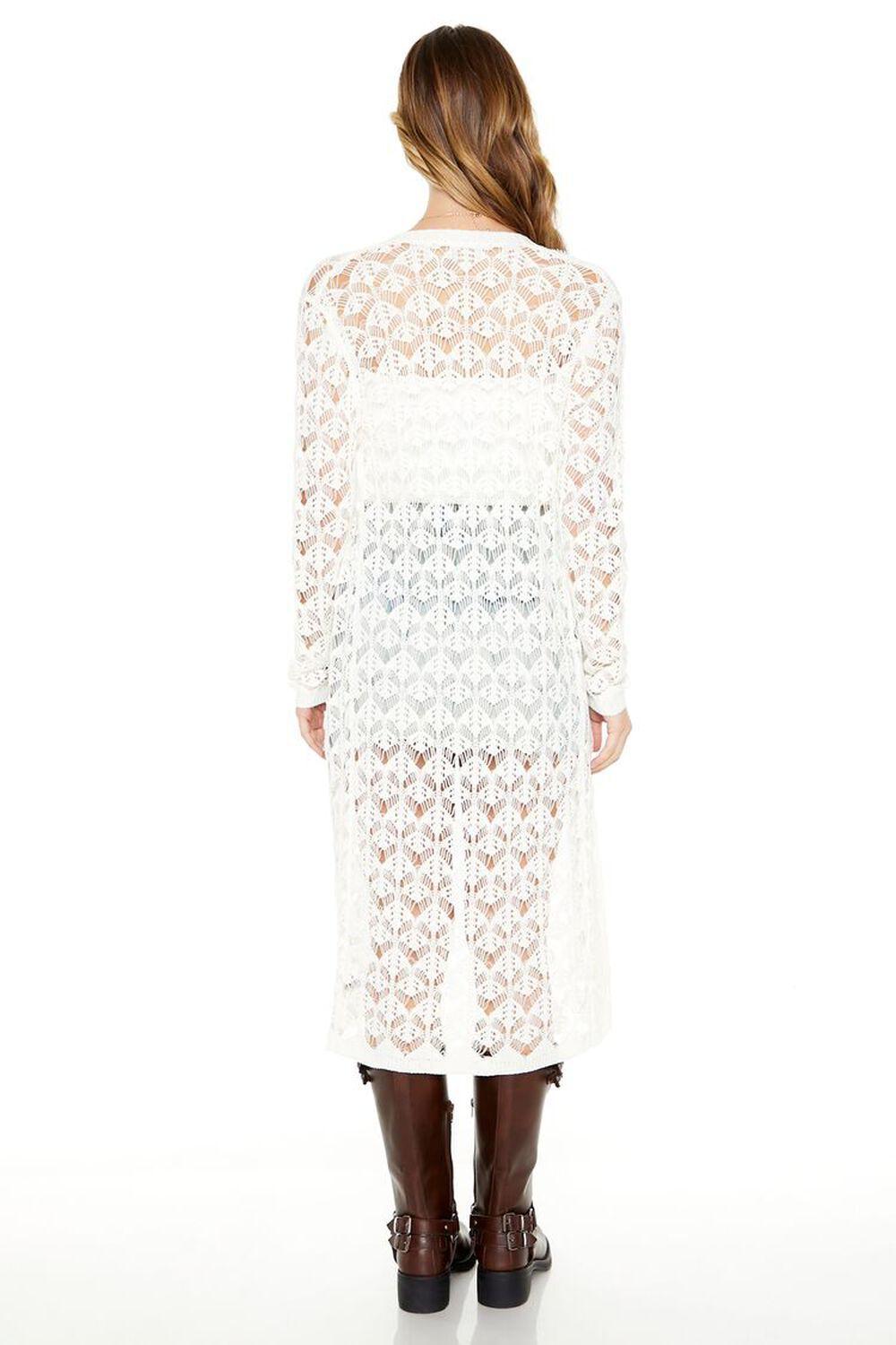 Crochet Lace Duster Cardigan Sweater | Forever 21 Product Image