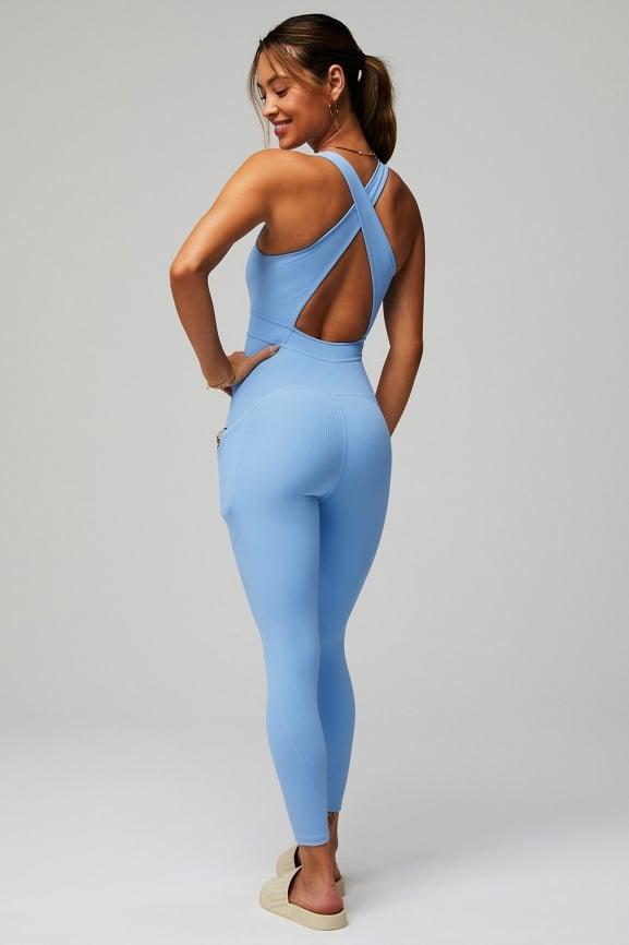 Oasis Rib Twist Front 7/8 Jumpsuit Product Image
