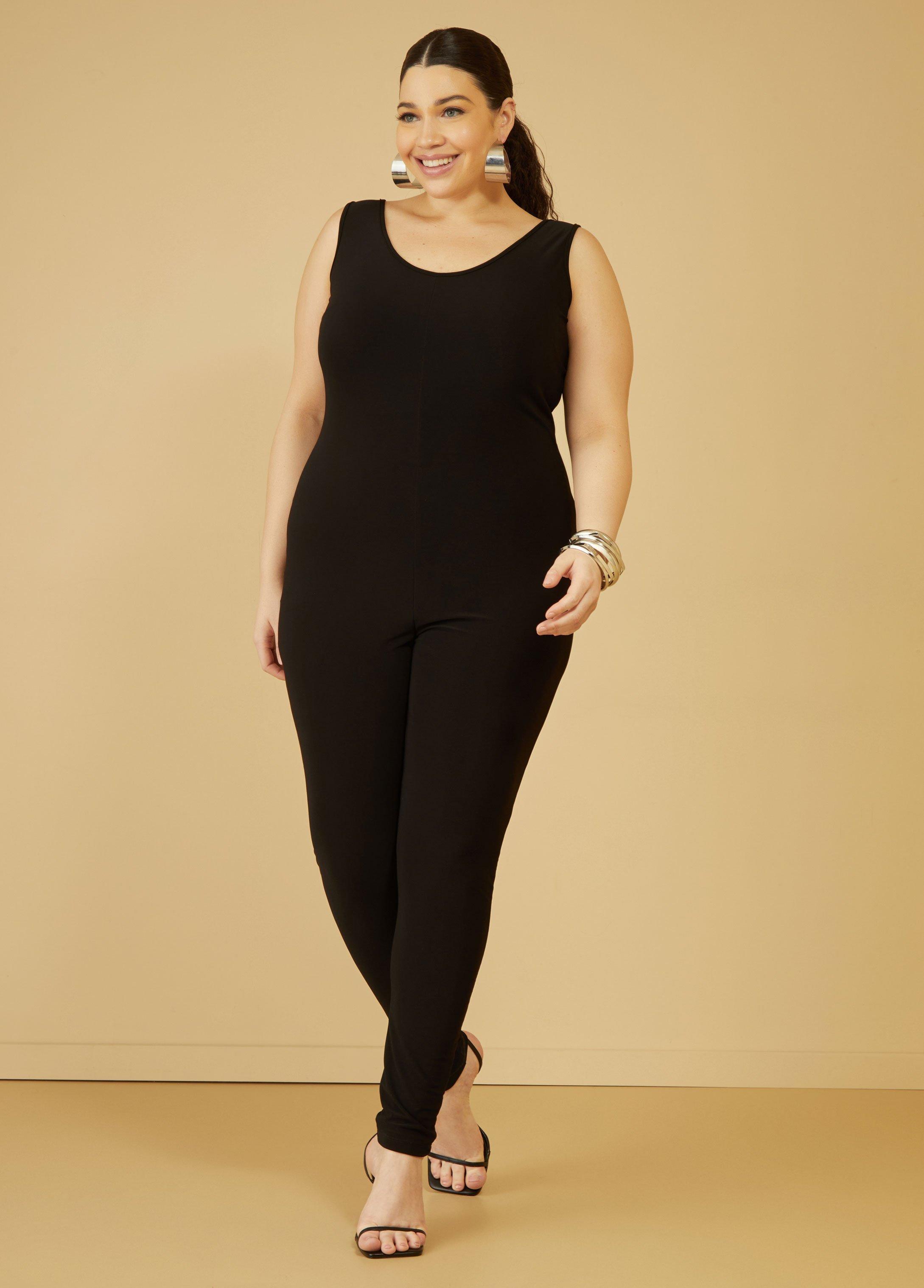 Stretch Knit Catsuit Product Image
