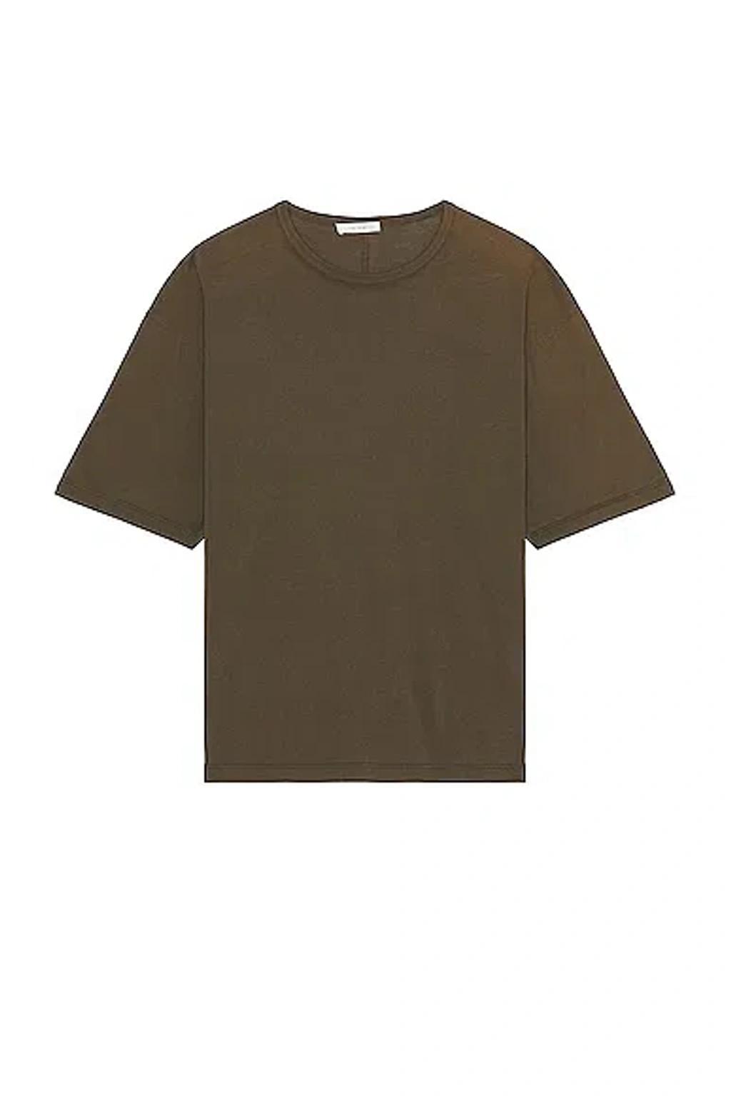 THE ROW Steven Top In Gtp Grey Taupe Product Image