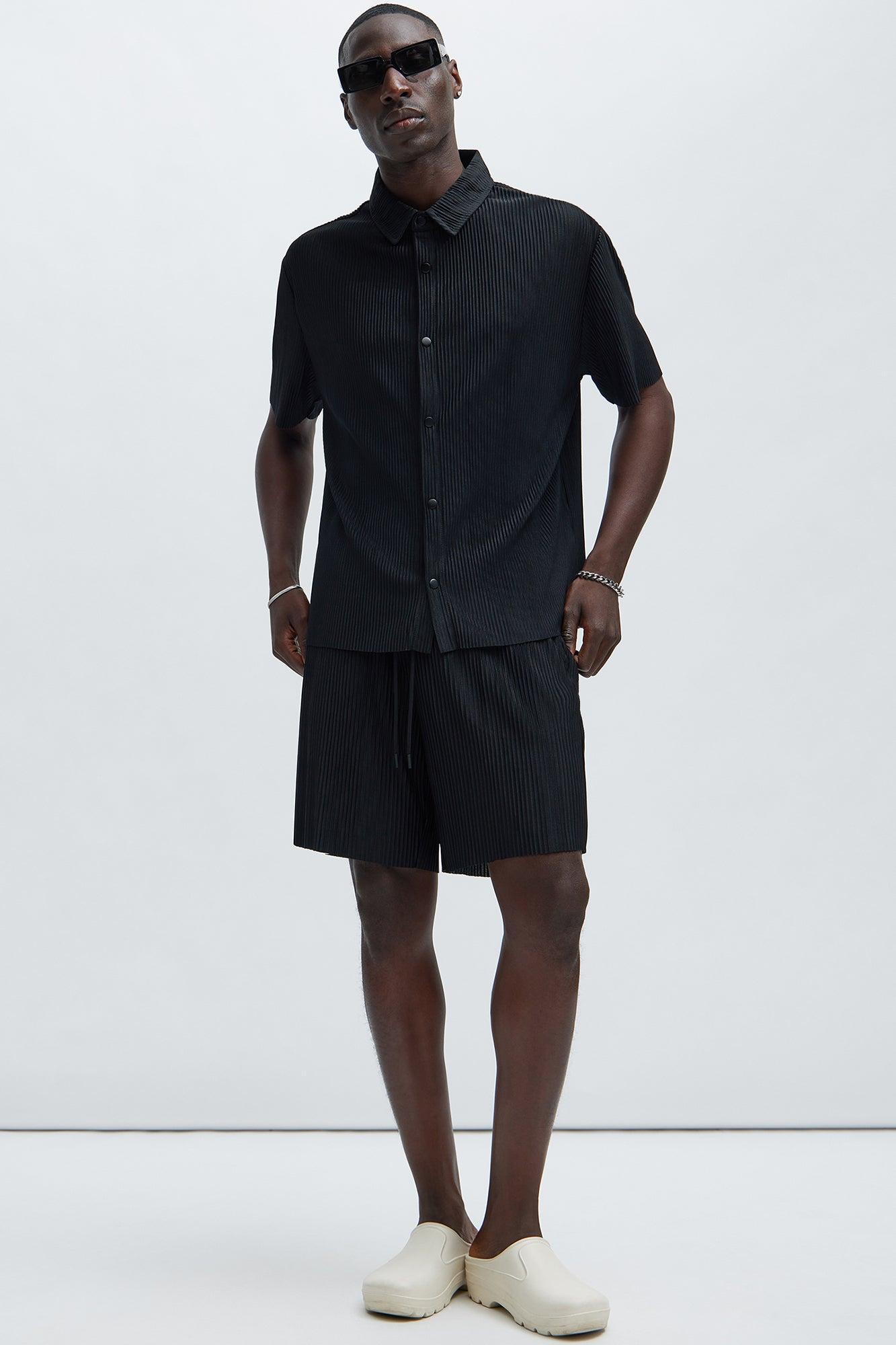 Florence Relaxed Shorts - Black Product Image