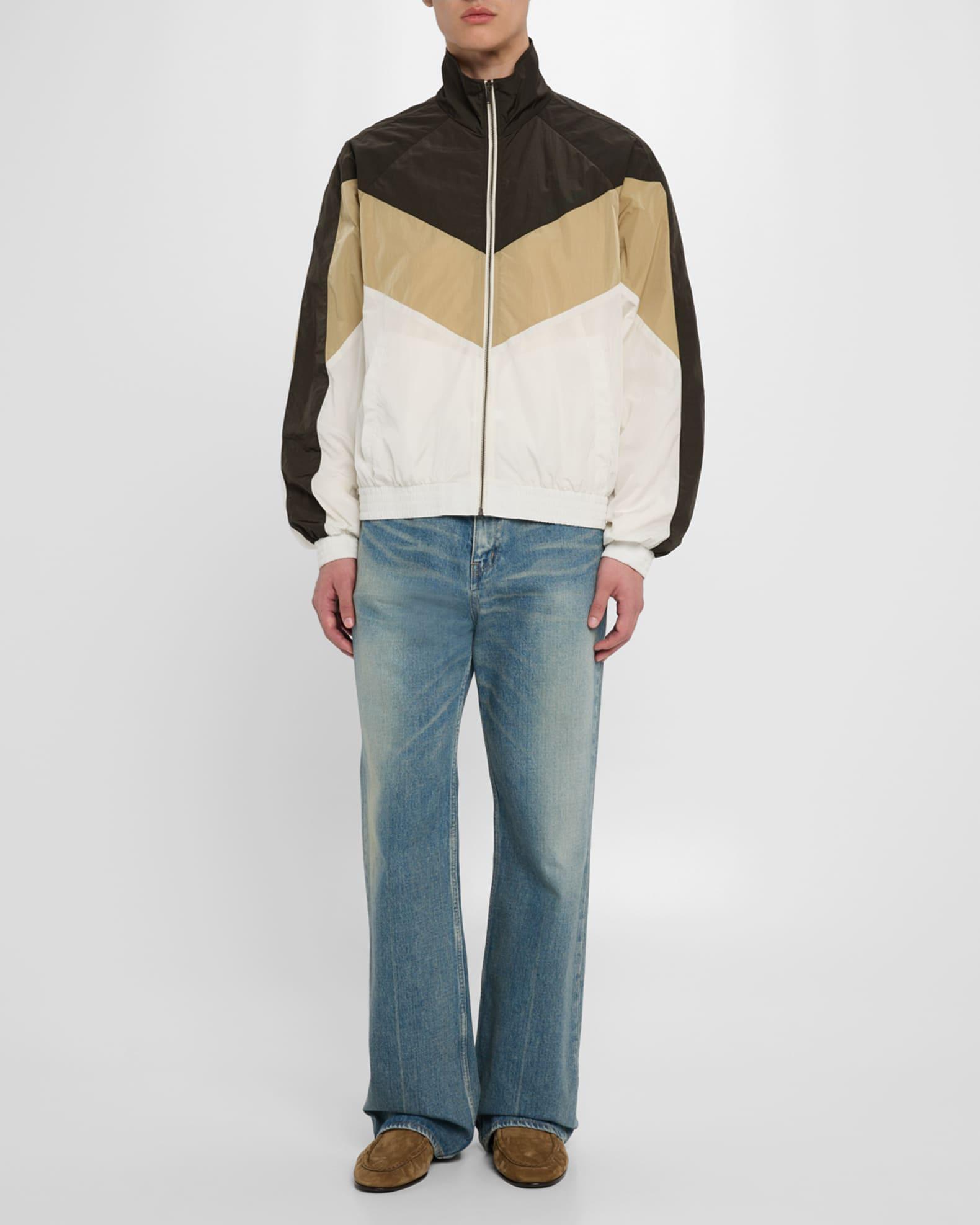Men's Colorblock Nylon Jacket Product Image