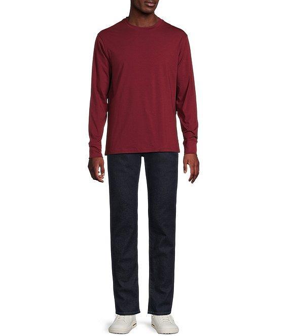 Cremieux Blue Label Classic Fit Crew Neck Long Sleeve T-Shirt Product Image