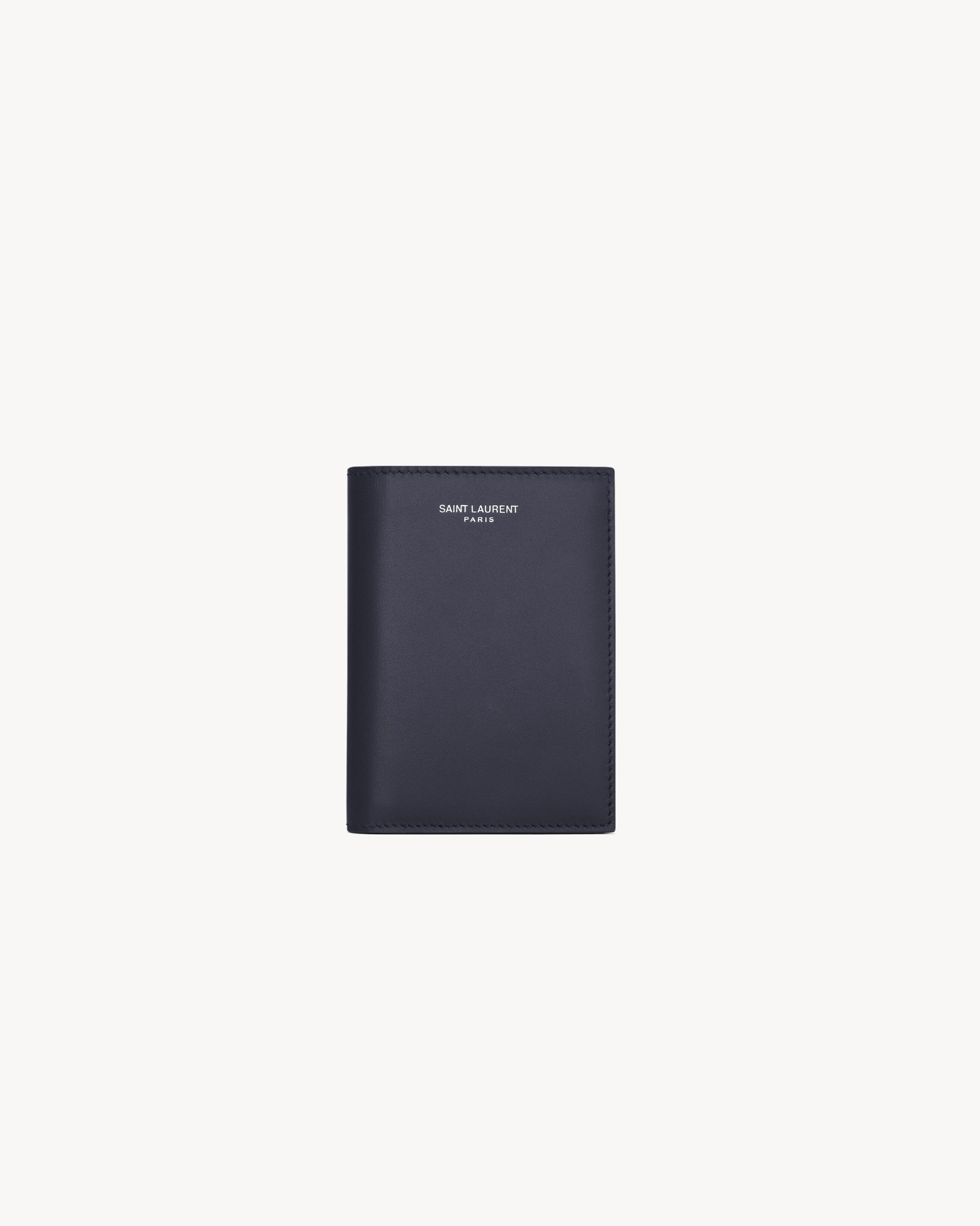 SAINT LAURENT PARIS credit card wallet in smooth leather Product Image
