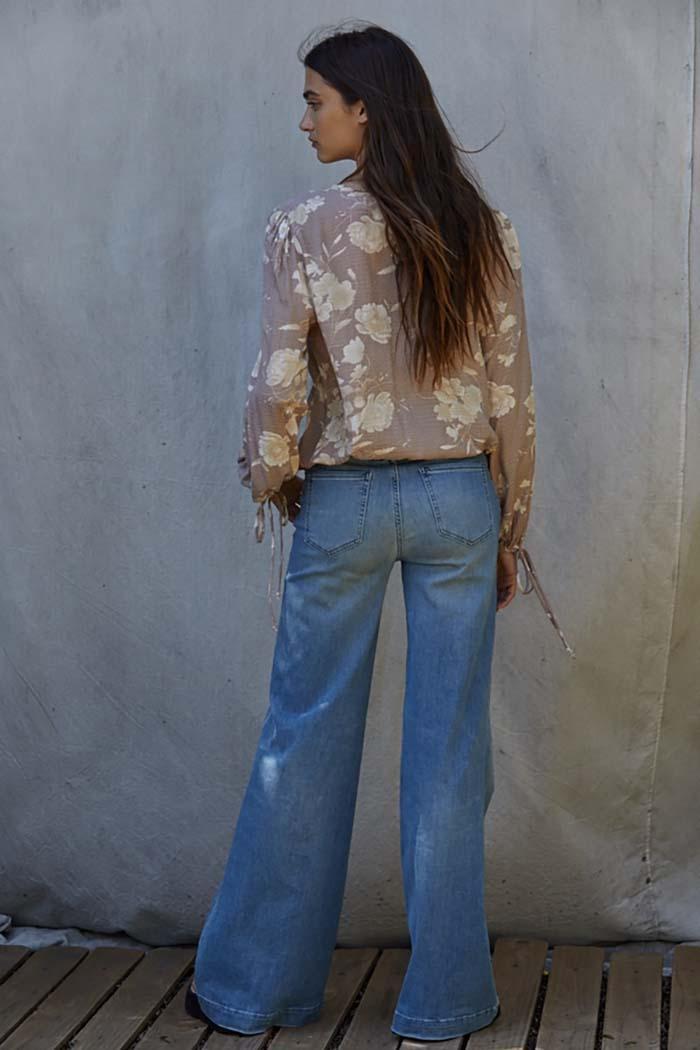 Long Sleeve Floral Top Product Image