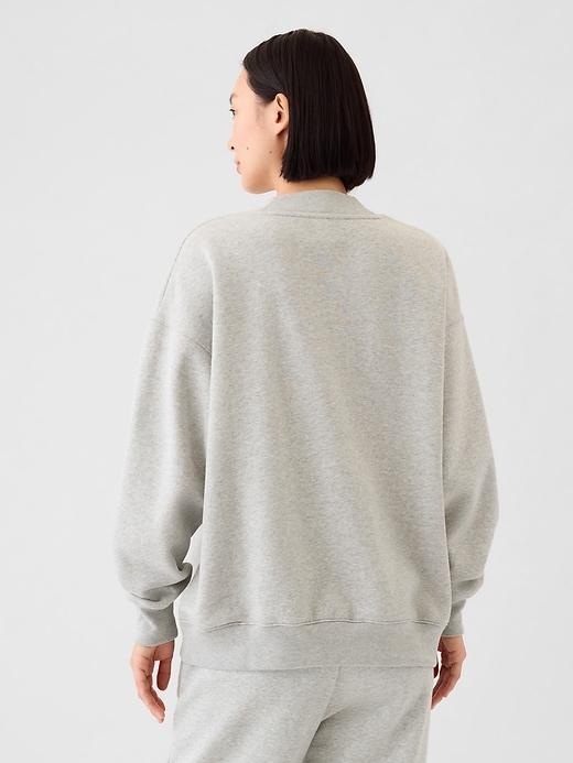 VintageSoft Gap Logo Mockneck Sweatshirt Product Image