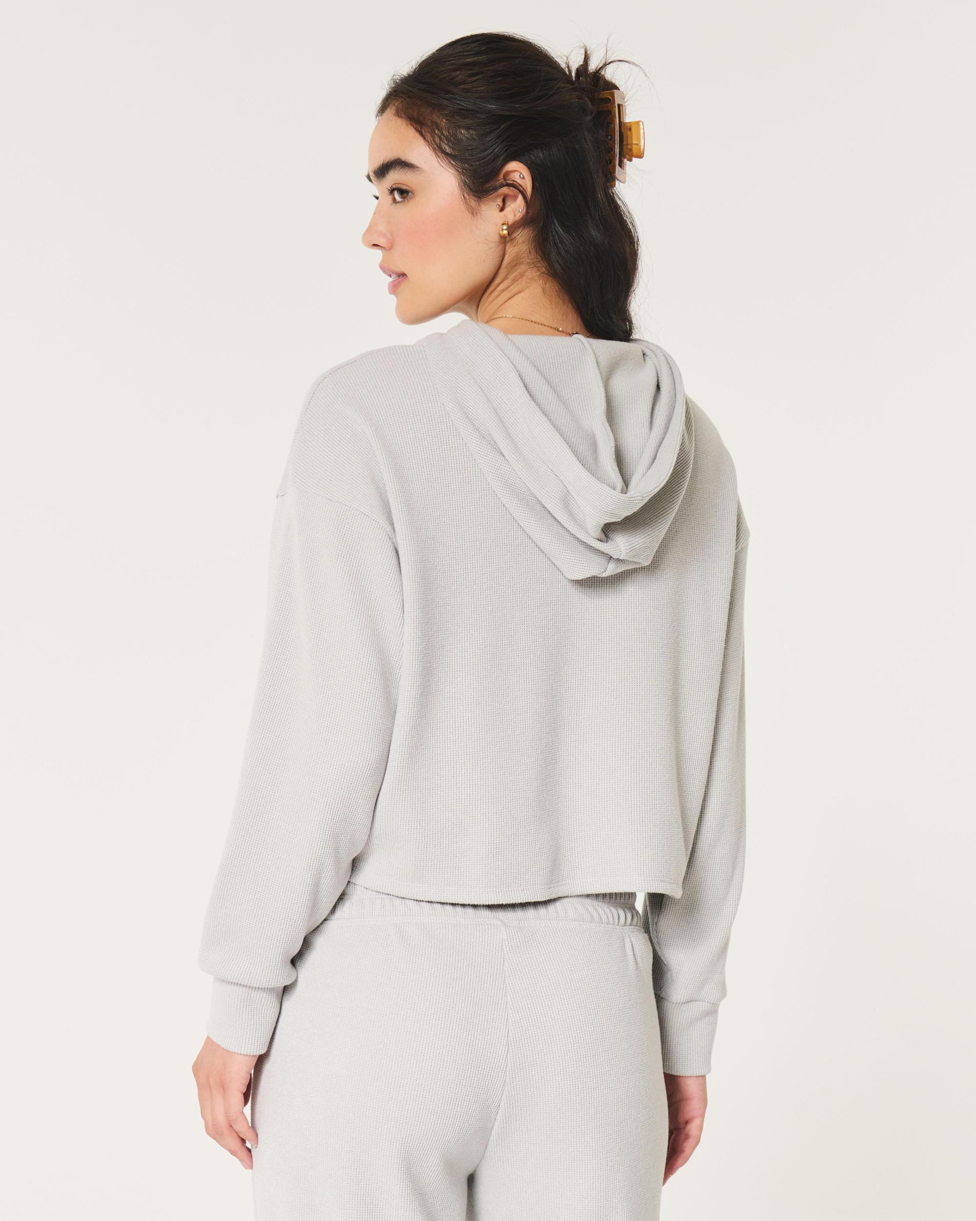 Gilly Hicks Cozy Waffle Hoodie Product Image
