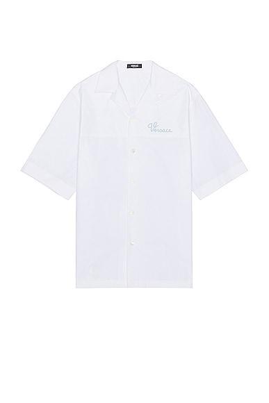 VERSACE Nautical Logo Embroidery Shirt Product Image