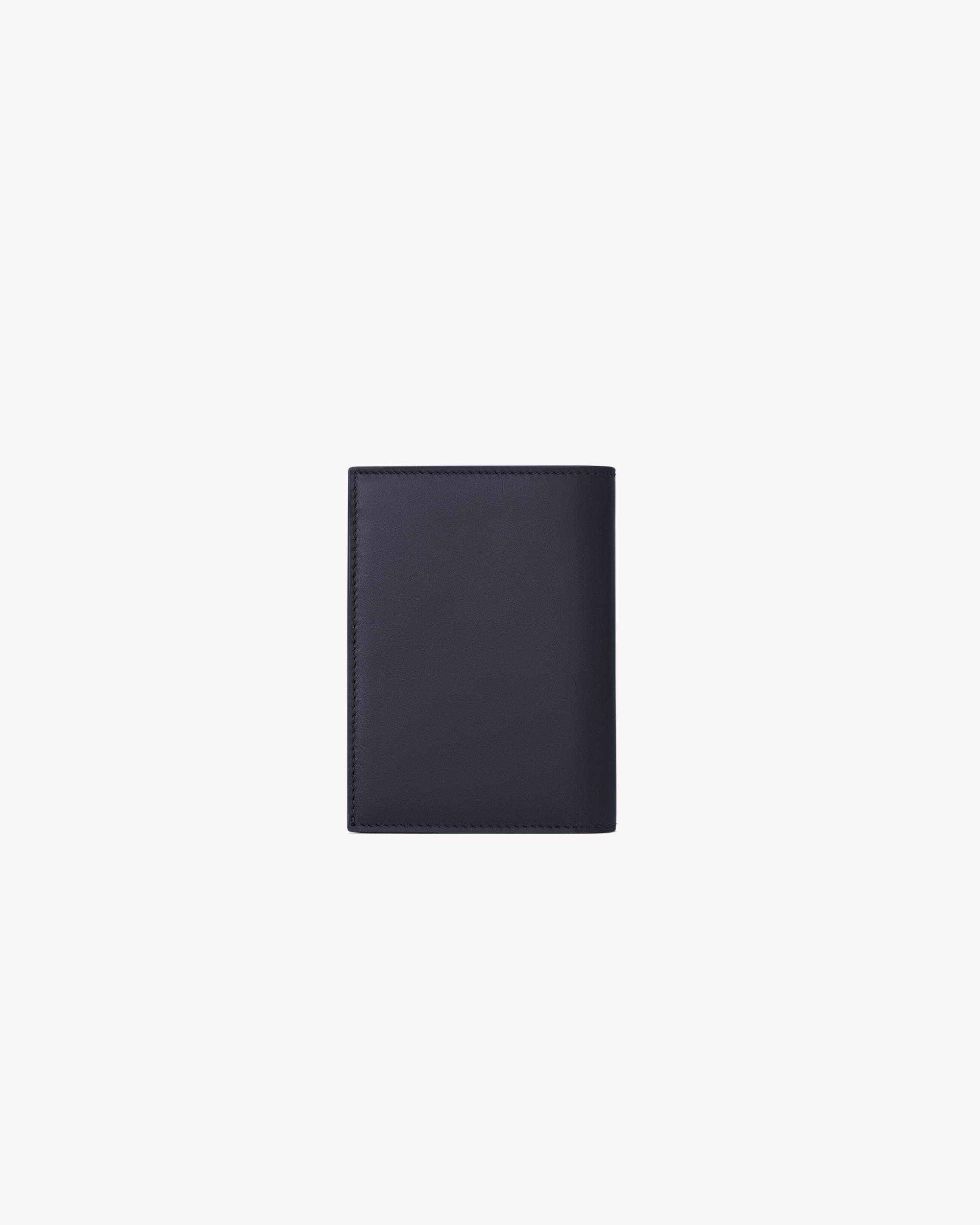 SAINT LAURENT PARIS credit card wallet in smooth leather Product Image