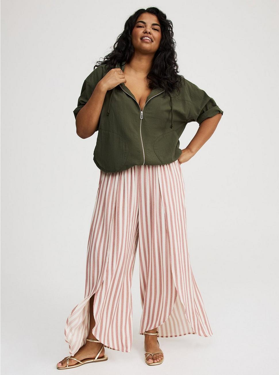 Cropped Cotton Hoodie Product Image