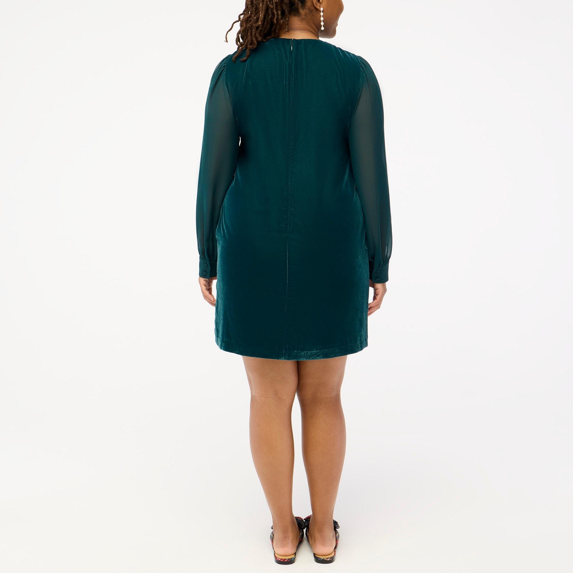 Velvet mini dress Product Image