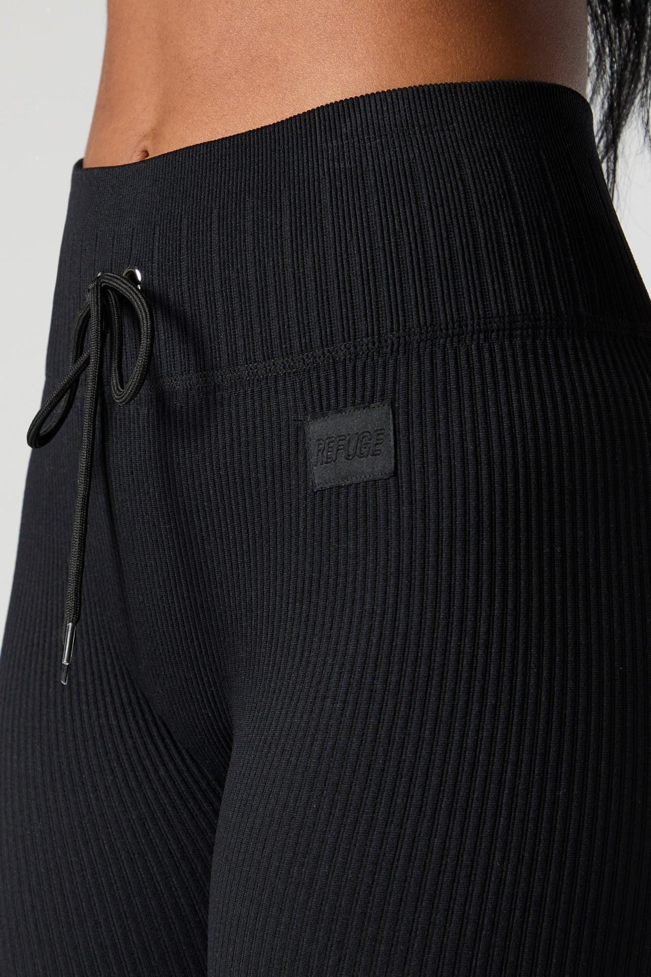 Active Seamless Ribbed Drawstring Legging Female Product Image