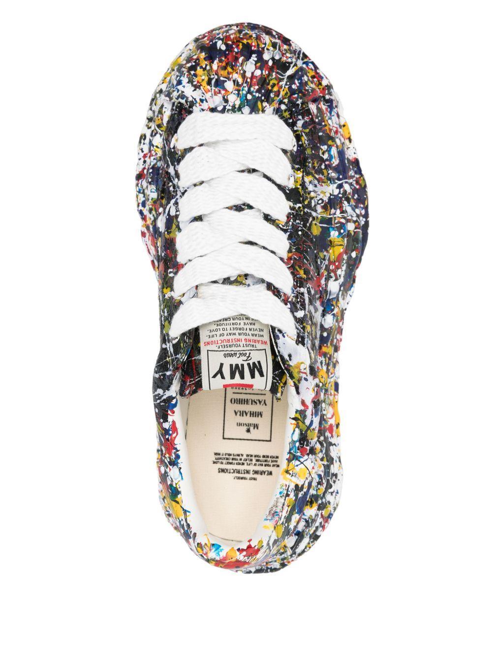 paint-splatter sneakers Product Image