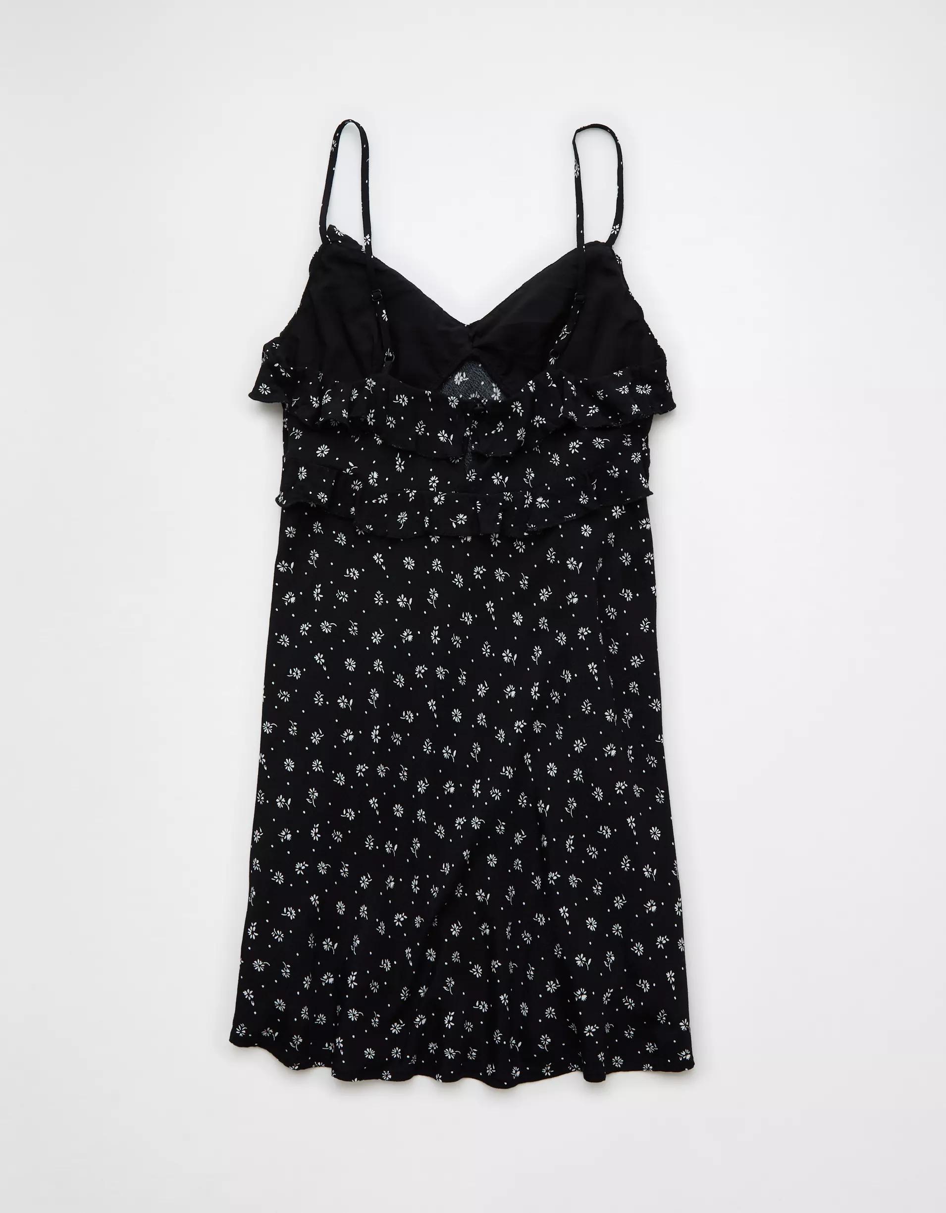 AE Ruffle Mini Slip Dress Product Image