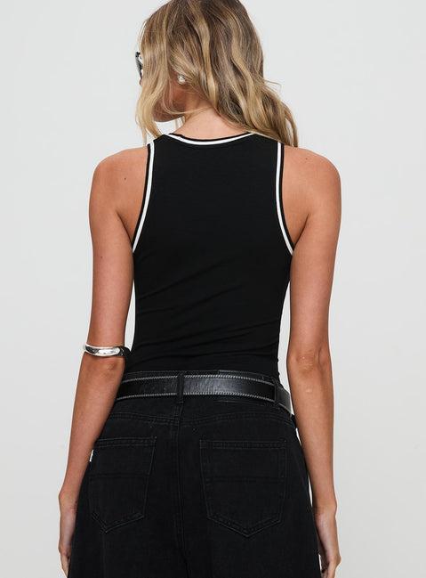 Pietra Bodysuit Black Product Image