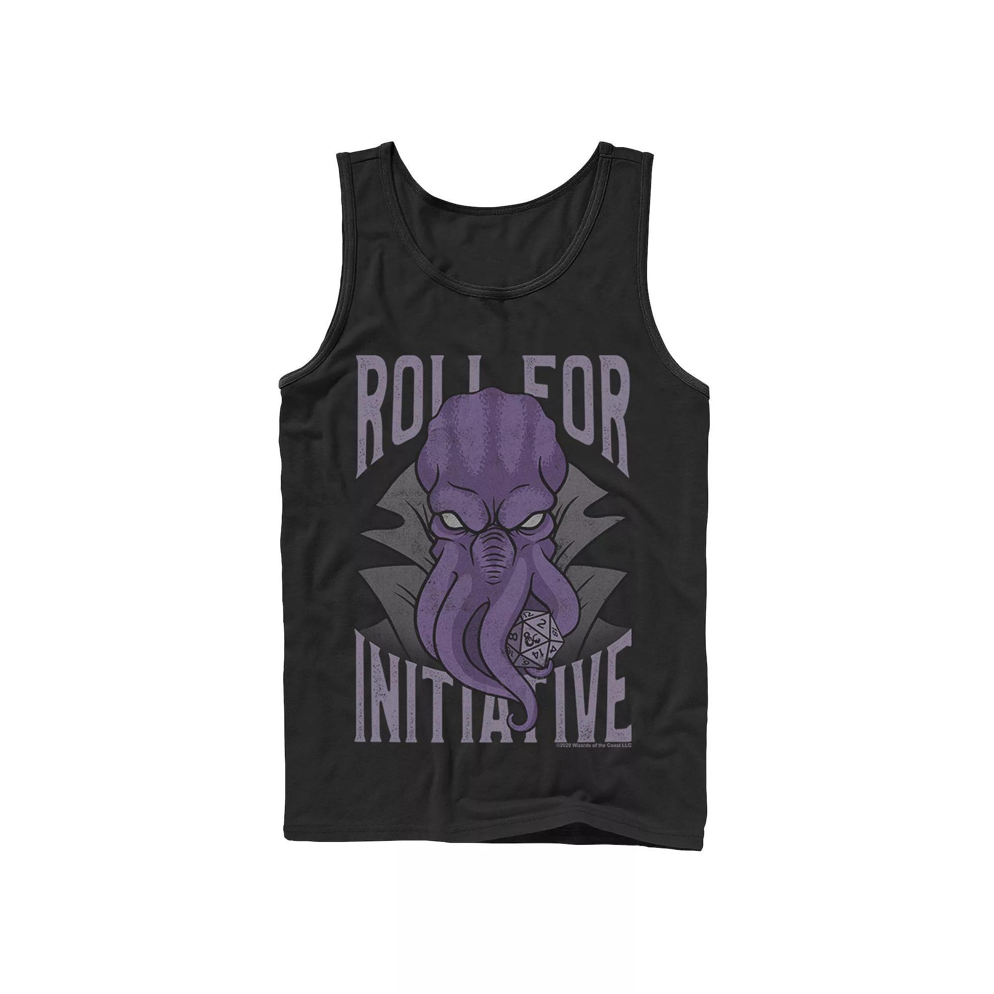 Mens Dungeons And Dragons Illithid Roll For Initiative Tank Top Product Image