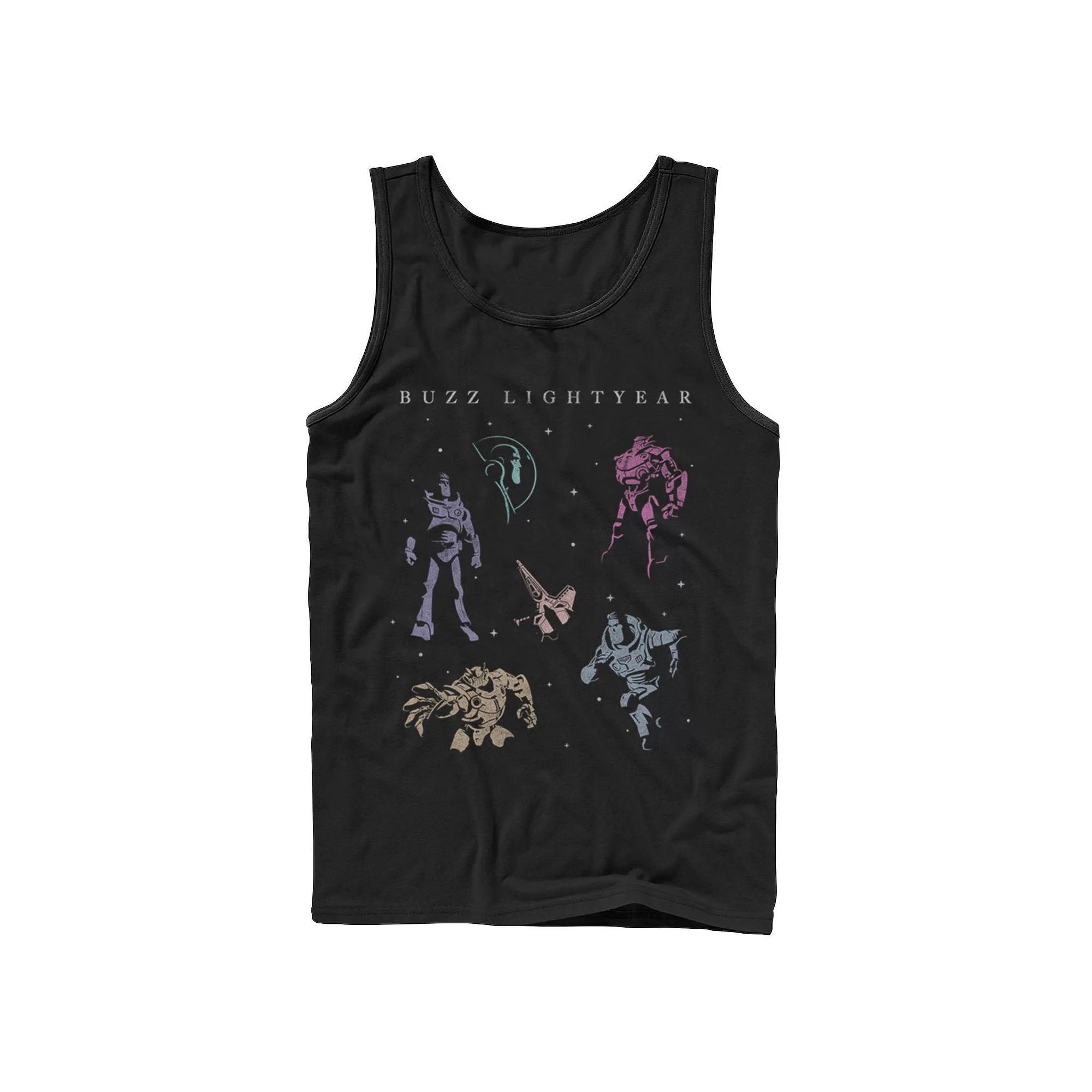 Disney / Pixars Lightyear Buzz & Emperor Zurg Mens Space Ship XL-15 Tank Top Product Image