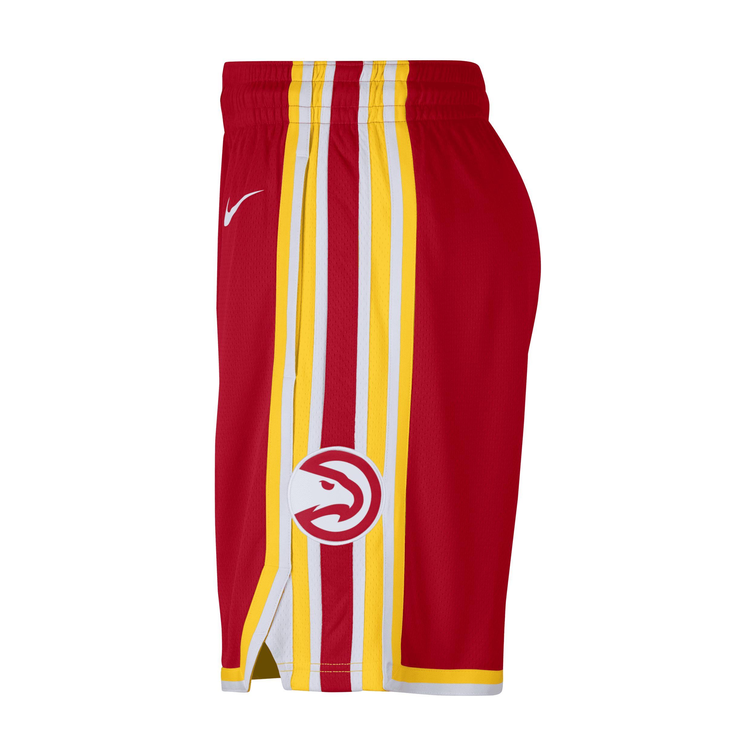 Hawks Icon Edition 2020 Nike Mens NBA Swingman Shorts Product Image