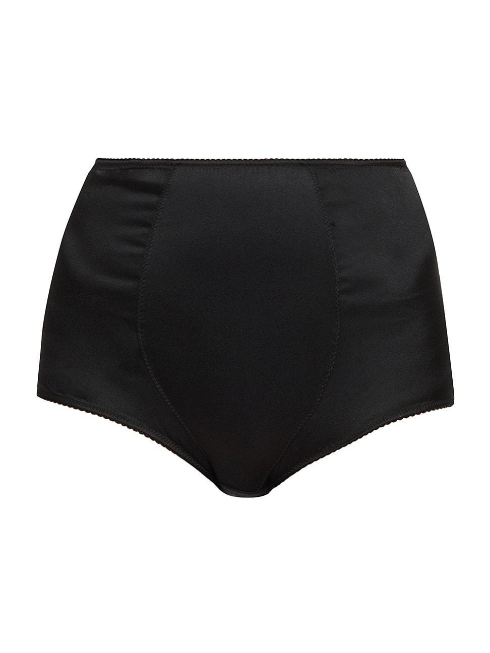 Womens Stretch Satin Silk Coulotte Panties Product Image