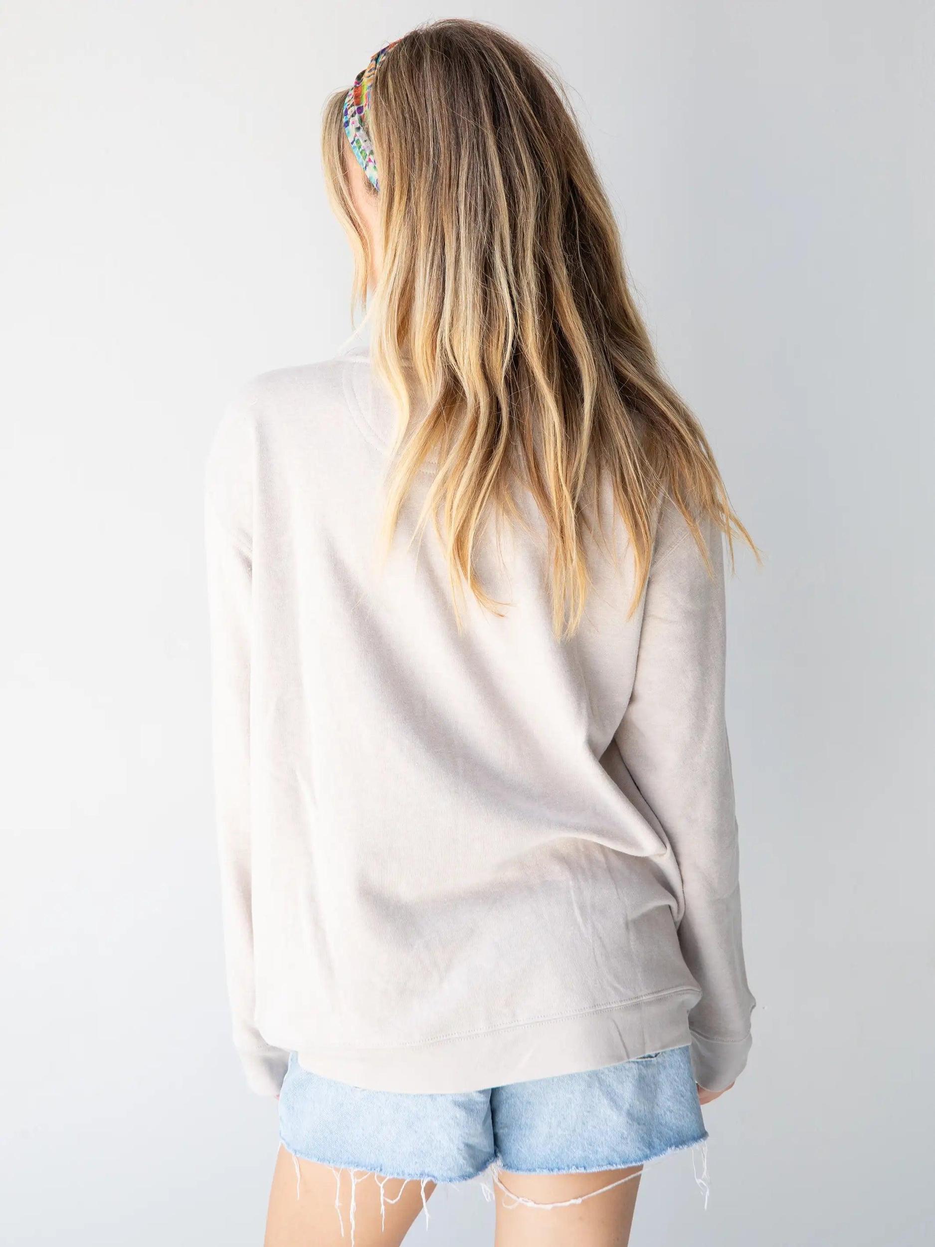 Comfy Pocket Sweatshirt - Let's Just Go Van Product Image