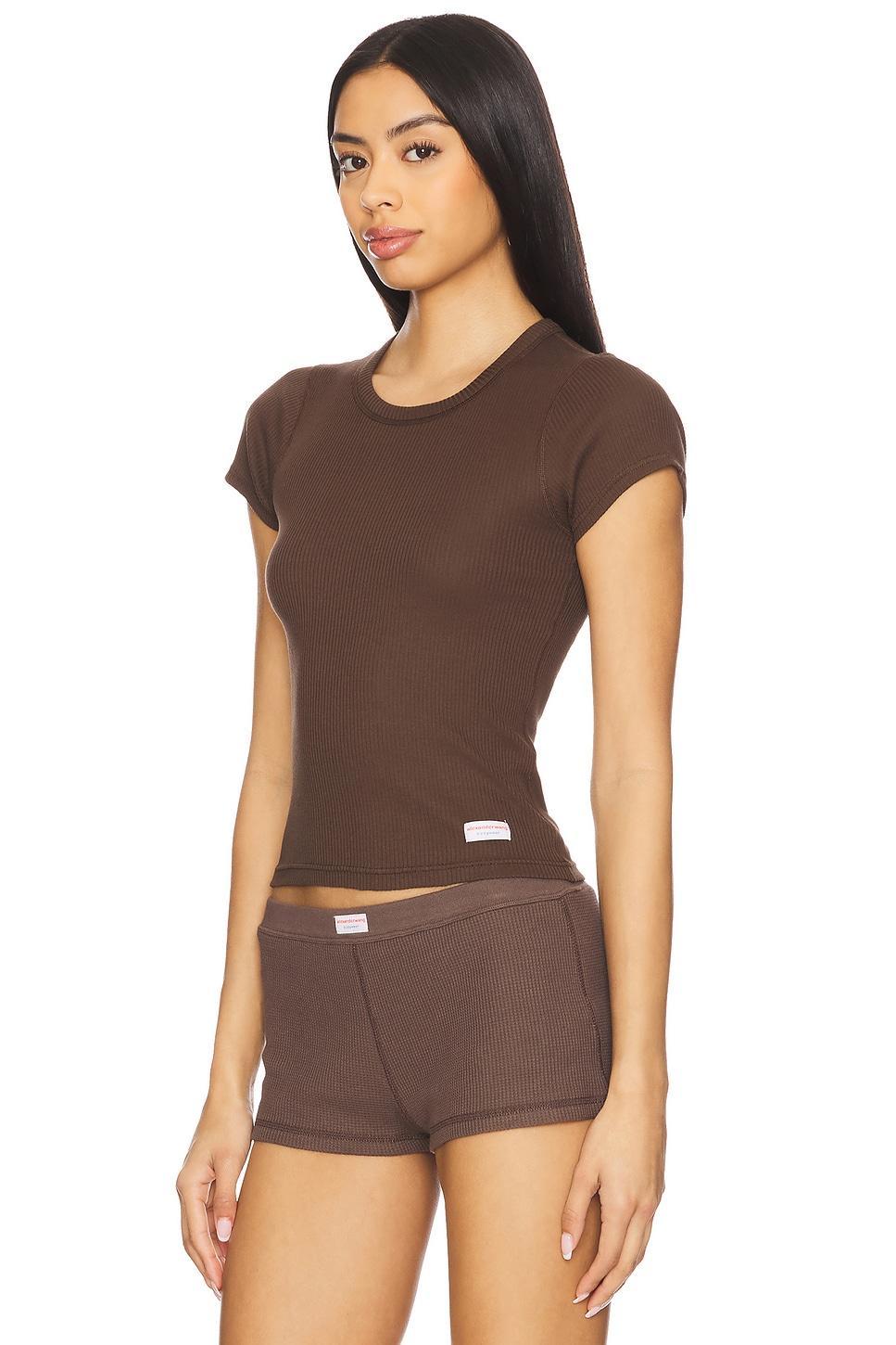 Short Sleeve Crewneck Tee Alexander Wang Product Image
