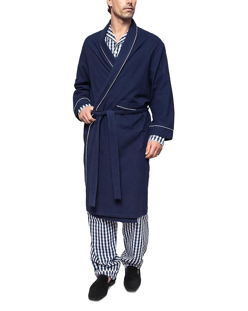 Petite Plume Cotton Flannel Robe Product Image