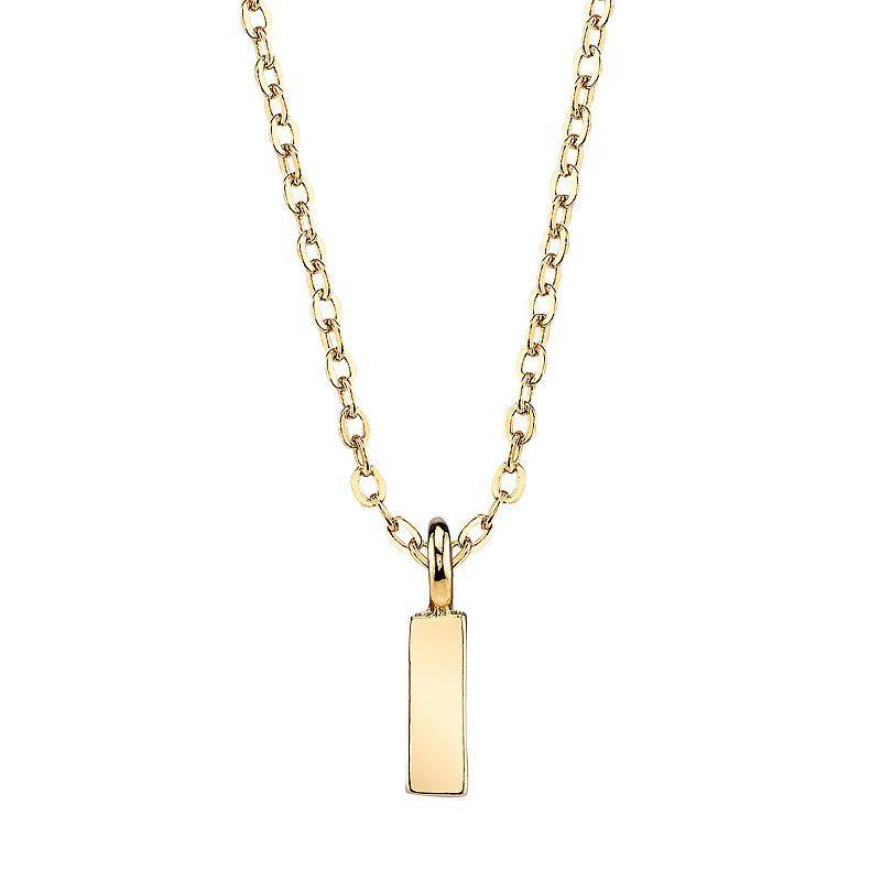 1928 Initial Pendant Necklace, Womens Product Image