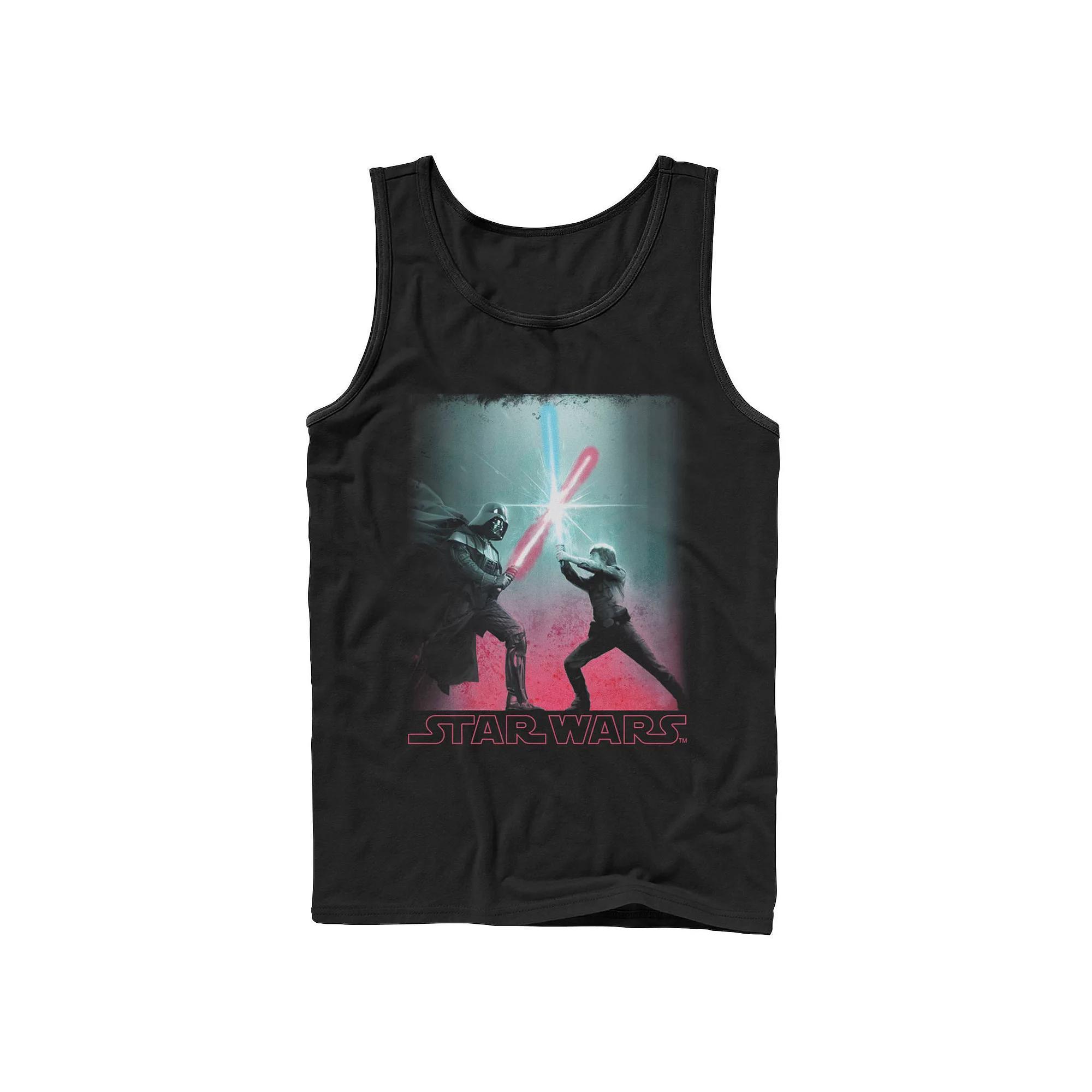 Men's DC Comics Superman Come At Me Bro Text Poster Tank Top, Size: XL, Black Product Image