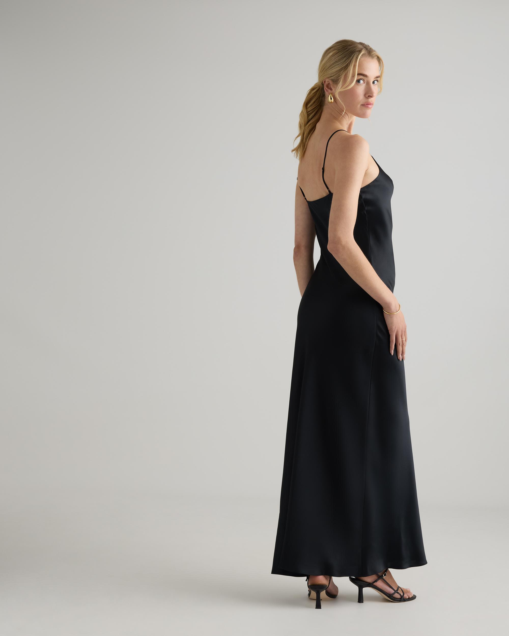 Quince | Women's Maxi Slip Dress Size XL, Mulberry Silk Product Image
