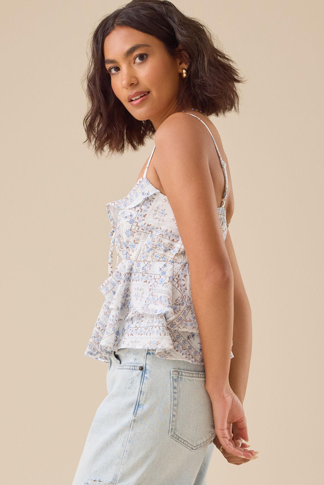 Miller Bandana Babydoll Tank Product Image