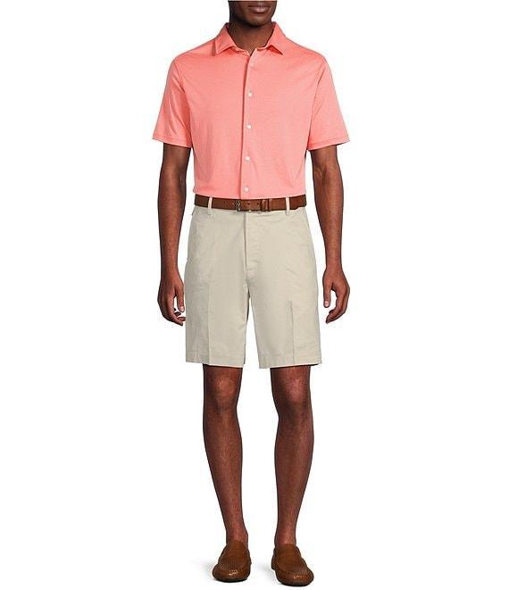 Daniel Cremieux Signature Label Solid Short Sleeve Woven Shirt Product Image