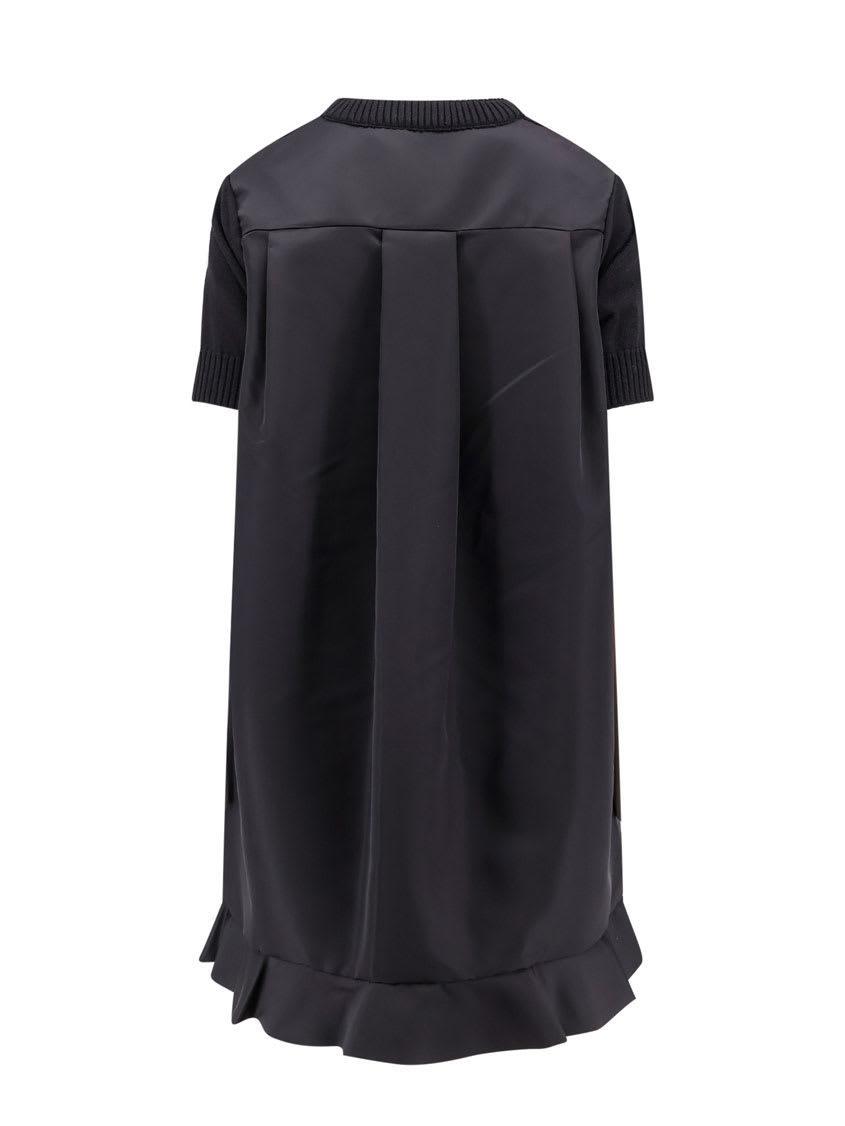 SACAI Dress In Black Product Image