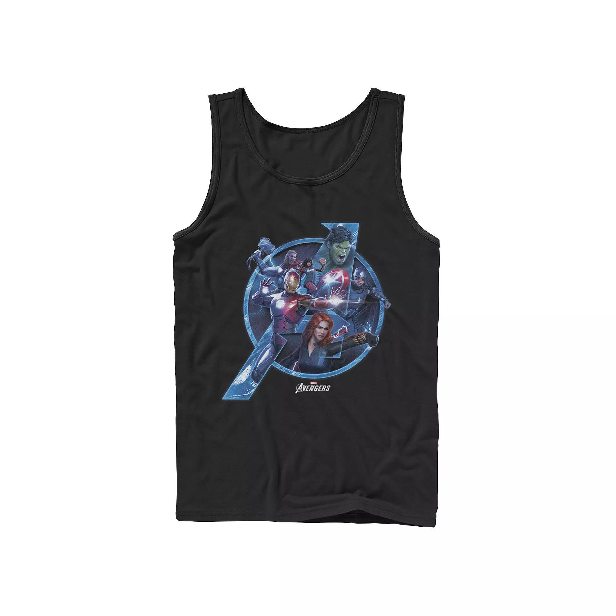 Men's DC Comics The Green Arrow Vintage Text Poster Tank Top, Size: Small, Grey Product Image