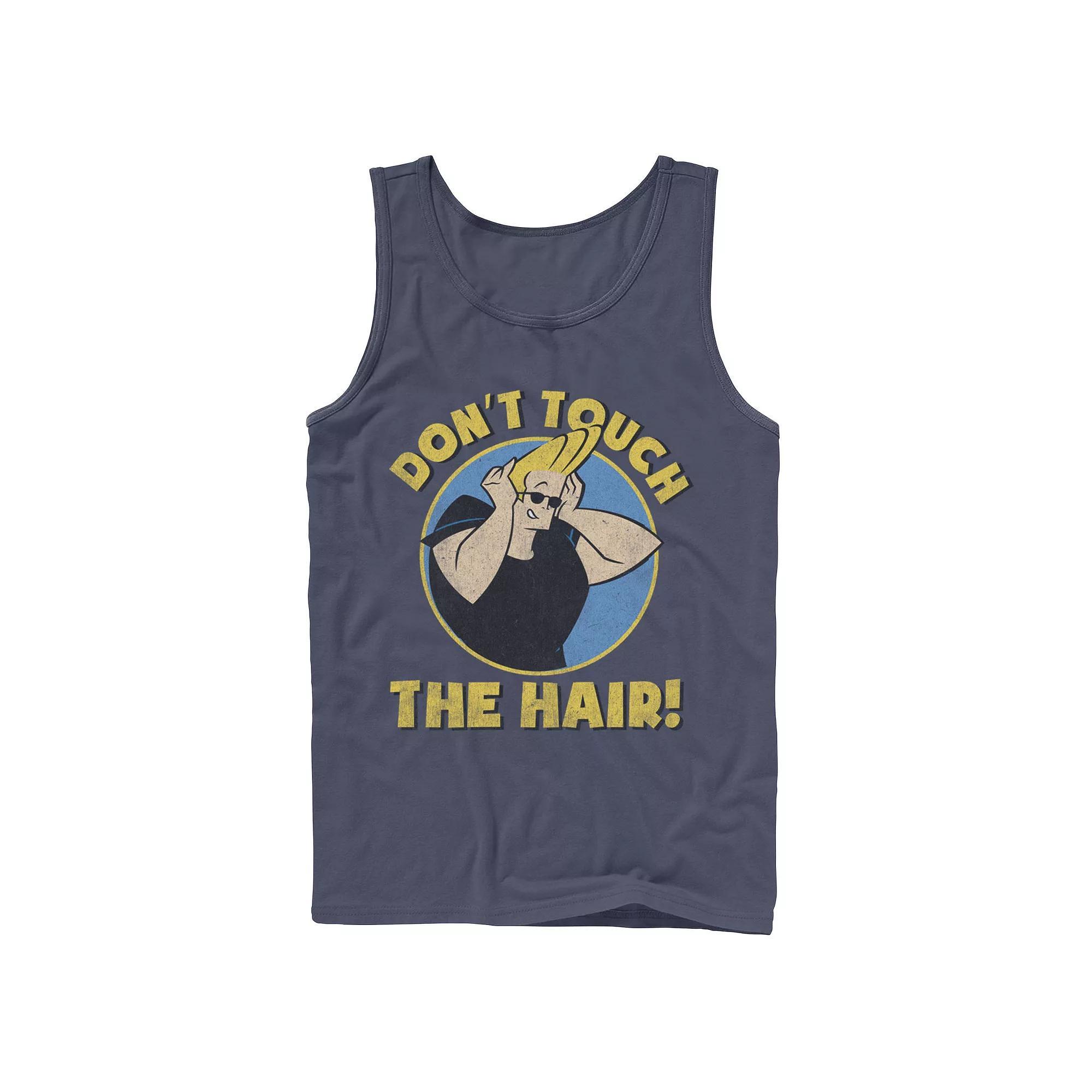 Men's DC Comics Justice League of America Text Poster Logo Tank Top, Size: XL, Grey Product Image