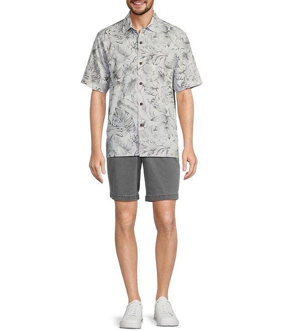 Tommy Bahama IslandZone Coconut Point Frond Escape Short Sleeve Woven Shirt Product Image